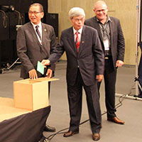 General Assembly 2015 – close run between VCGR, Vietnam and geosuisse, Switzerland